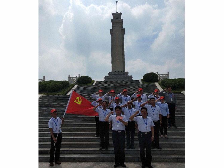 参观宿北大战纪念馆